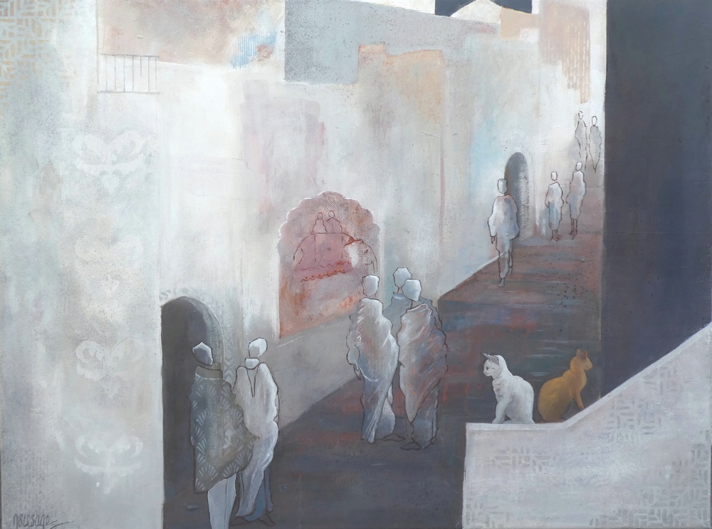 Rue haute (60 x 80 cm)