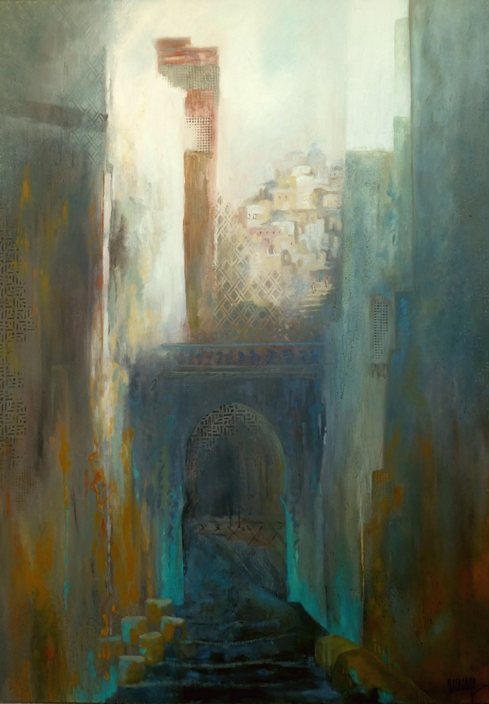 La porte bleue