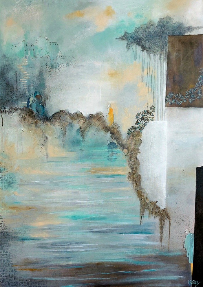 Confluence 5 (140 x 100 cm) Confluence 5 (140 x 100 cm)
